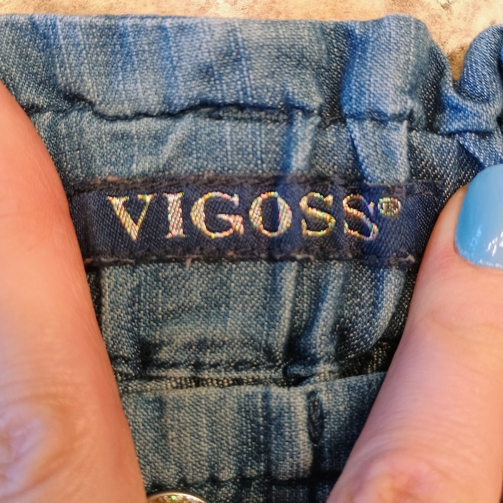 Girls Vigoss Denim Blue Jeans Size 14 - Picture 6 of 14